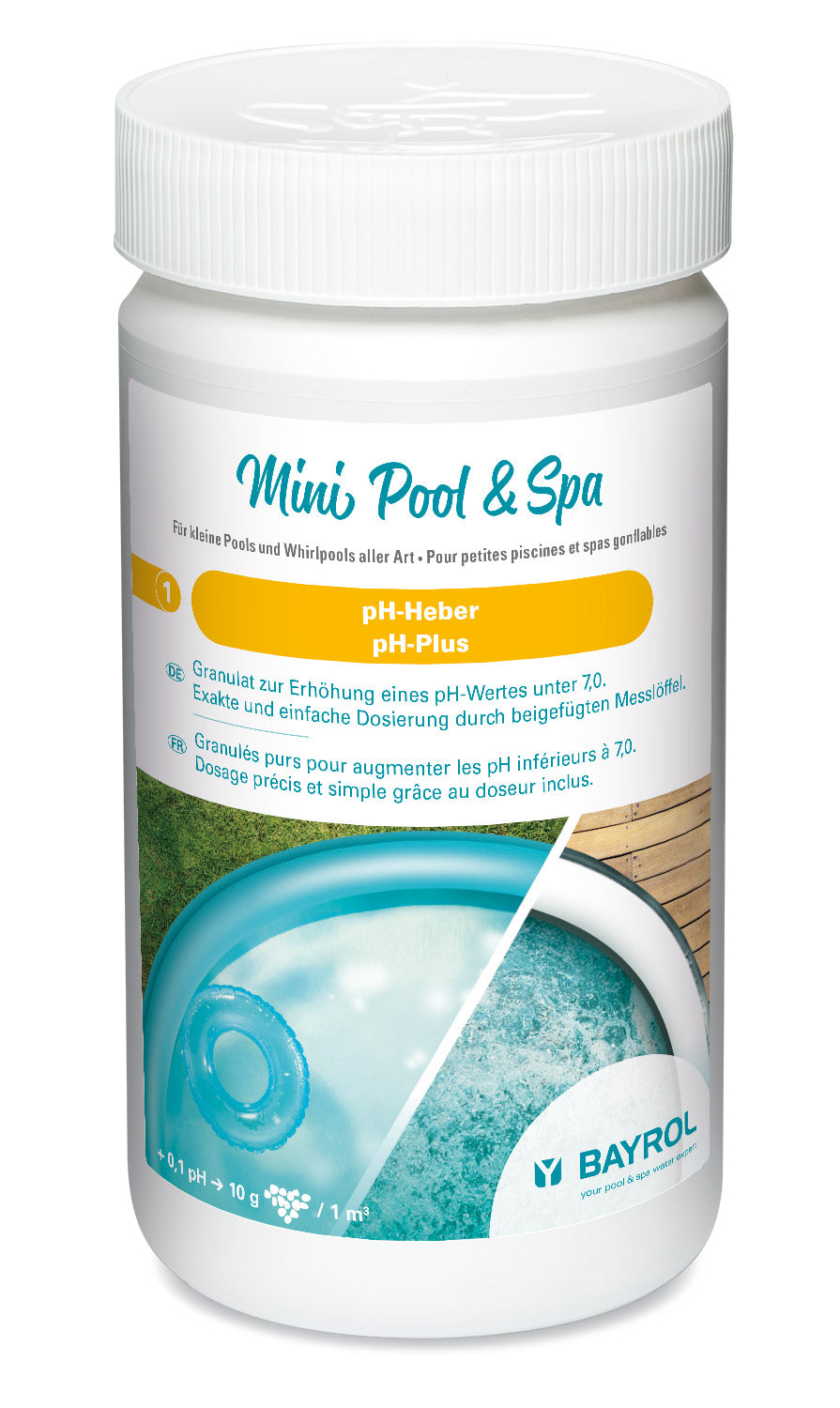 Bayrol Mini Pool & Spa pH-Heber 1 kg - Pool Me Up