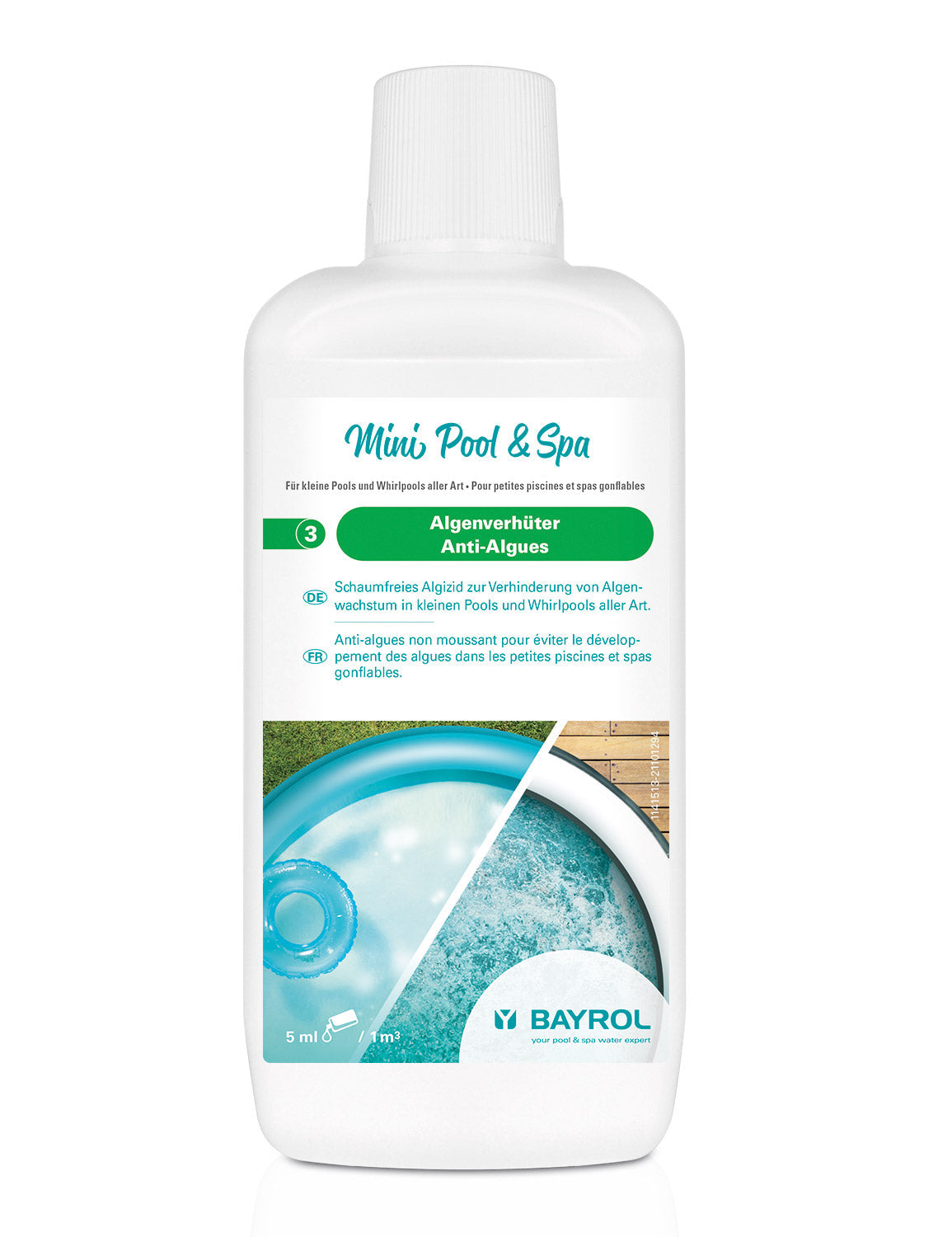Bayrol Mini Pool & Spa Algenverhüter 1 l - Pool Me Up