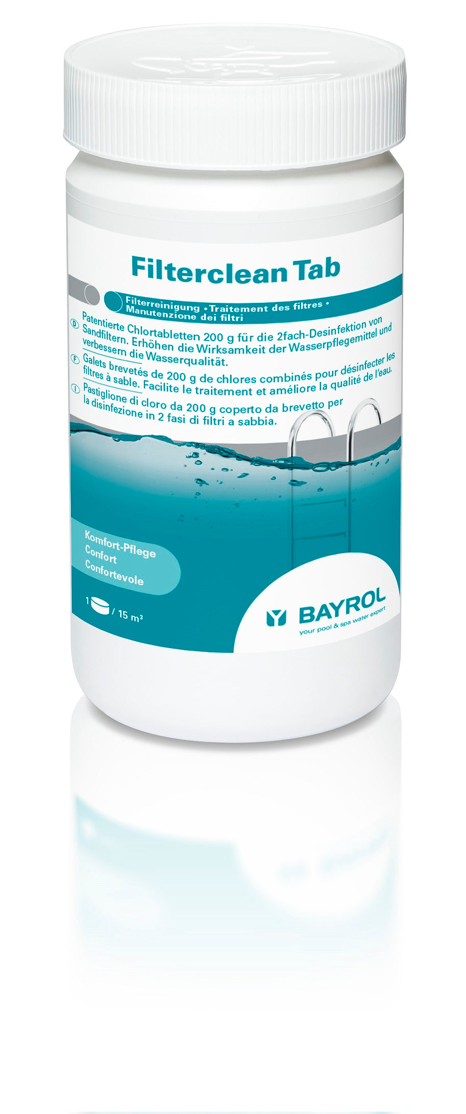 Bayrol FilterClean Tab. 1 kg - Pool Me Up