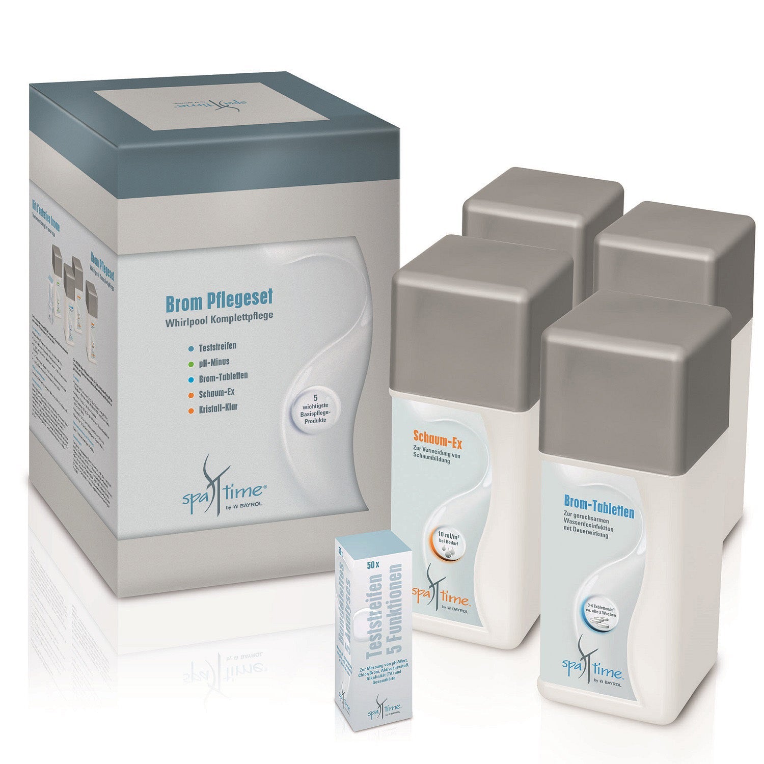 SpaTime Brom Pflegeset 4,4 kg - Pool Me Up