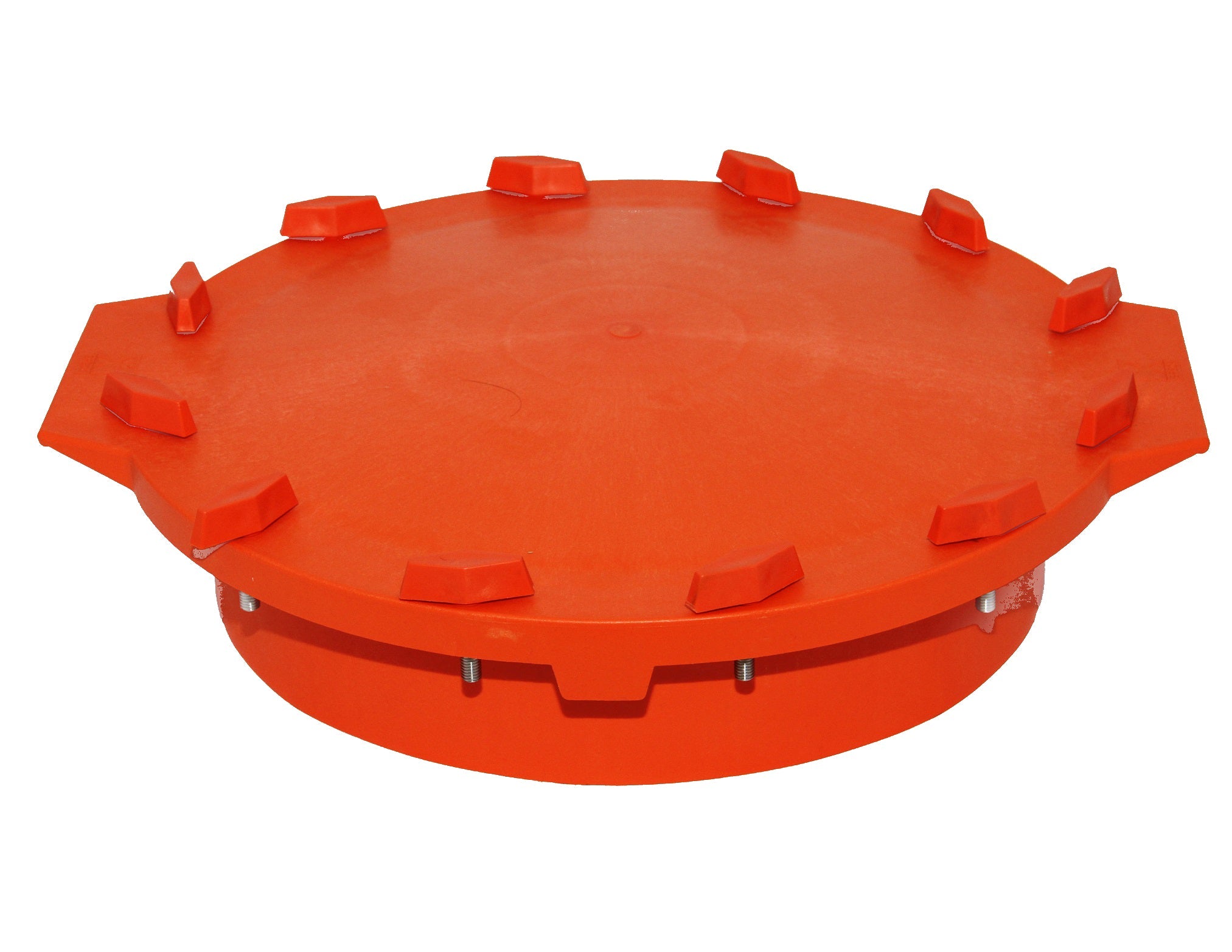 Speck Filterdeckel orange, mit Knebeln + Schrauben - Pool Me Up