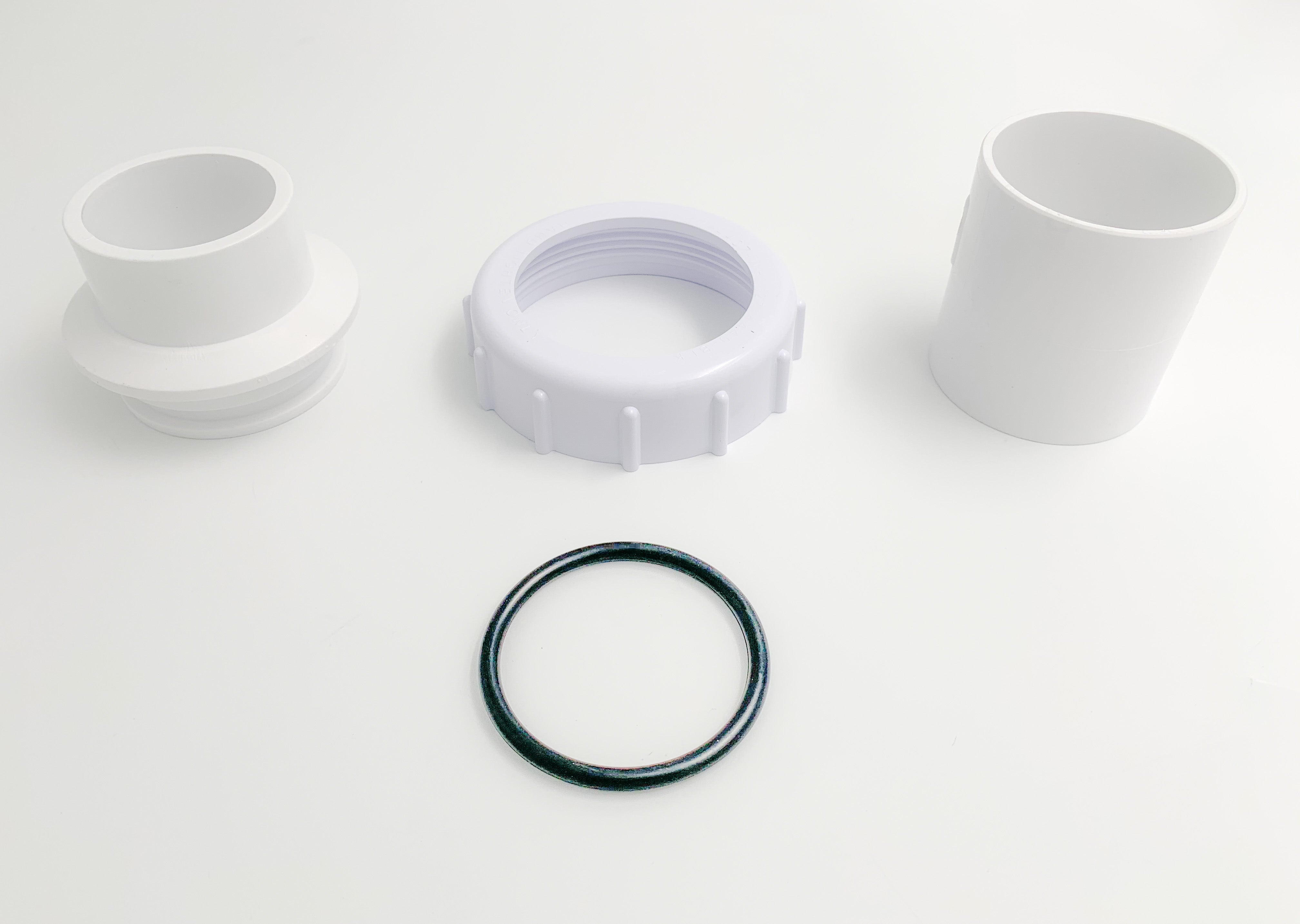 Triton Ventil-Adapt.Satz für 60mm - ausgedr. d63mm - Pool Me Up