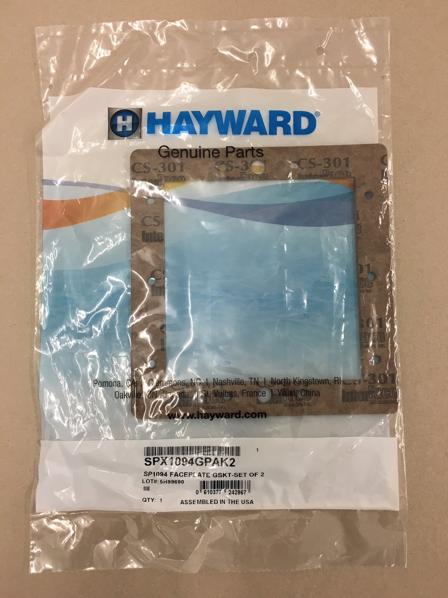 Hayward Flanschdichtung (2 Stk.) - Pool Me Up