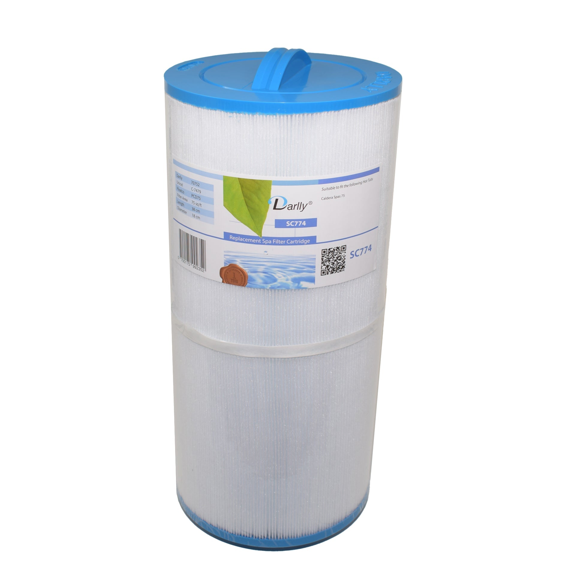 Kartusche PCD75  H=380mm; D=180mm - Pool Me Up