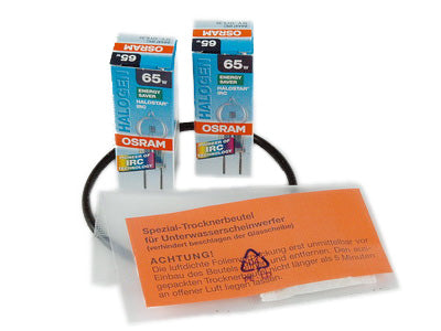 Allfit Ersatzleuchtmittel-Set 2 x 65W mit O-Ring - Pool Me Up