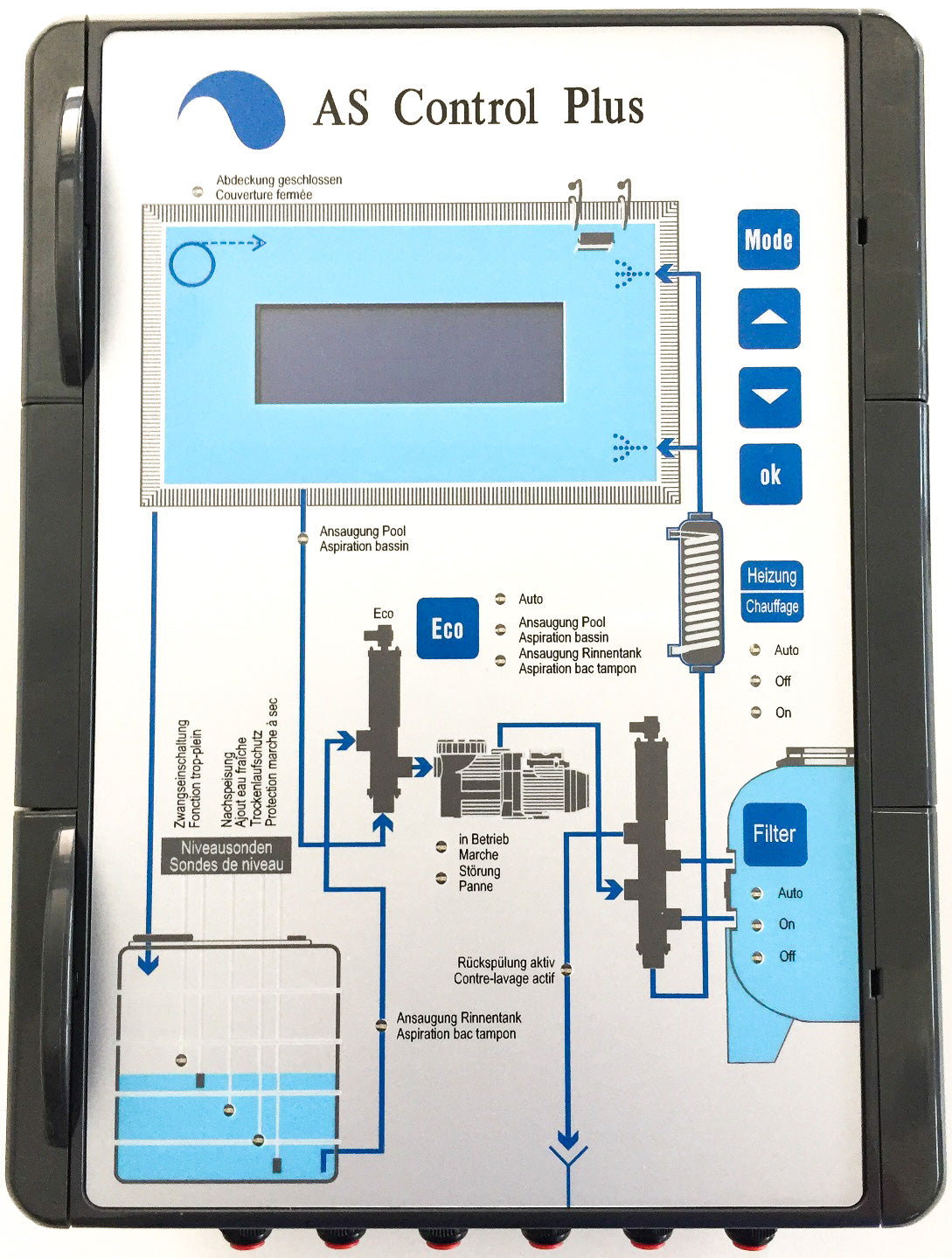 AS Control Plus Filtersteuerung Version 2018 DE/IT - Pool Me Up