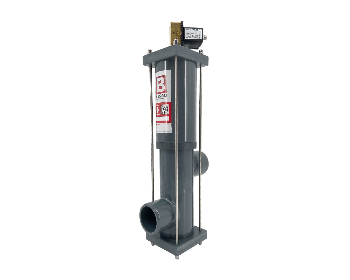 Besgo DN50/d63mm 2-Wege-Ventil - Pool Me Up