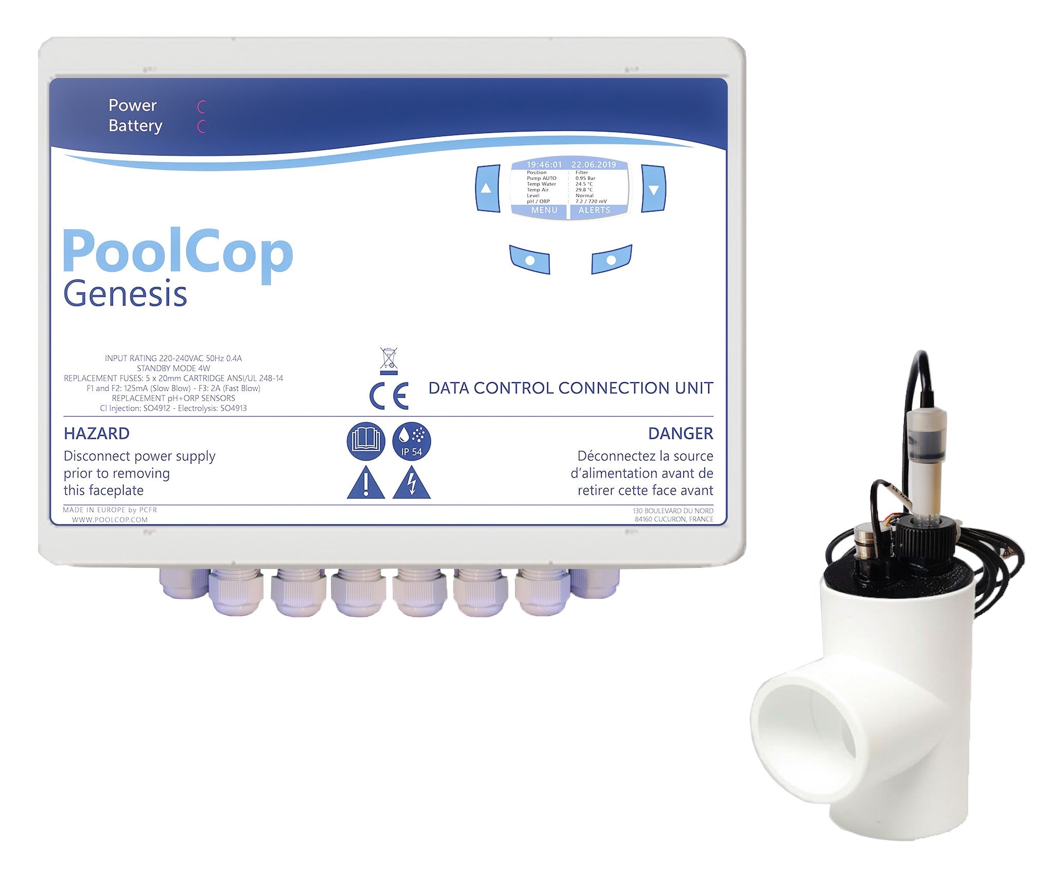 Poolcop Genesis Filtrationssteuerung und Mess- - Pool Me Up