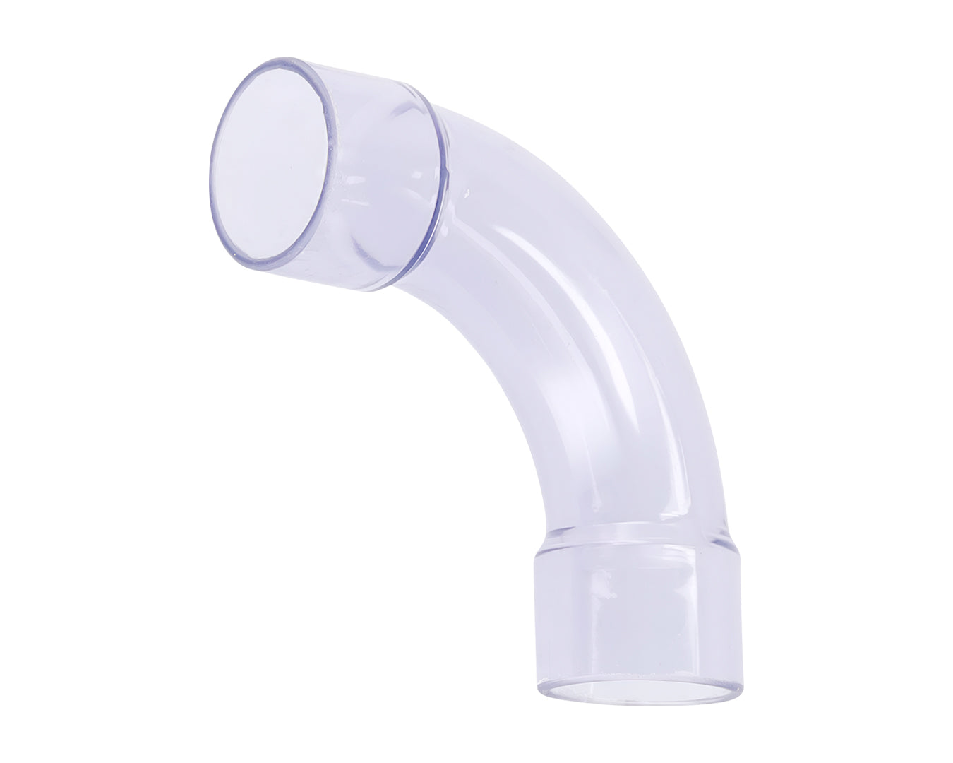 Bogen 90° transparent 32mm - Pool Me Up