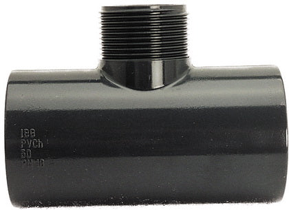 T-Stück 90° 50 x 1" AG reduziert - Pool Me Up