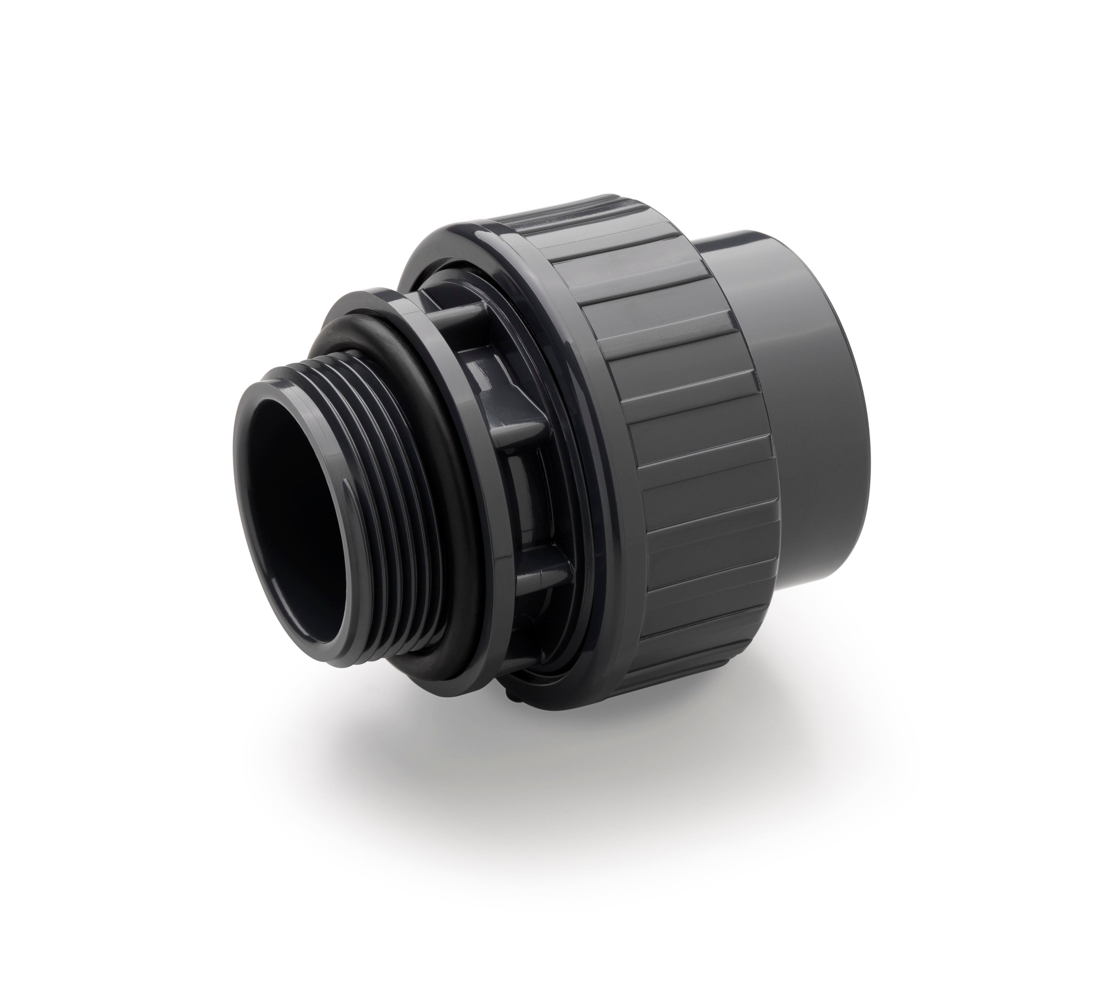 Verschraubung grau 63 x 2" AG m.O-Ring - Pool Me Up