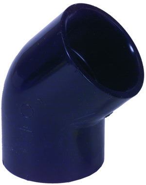 Winkel 45° 50mm schwarz - Pool Me Up