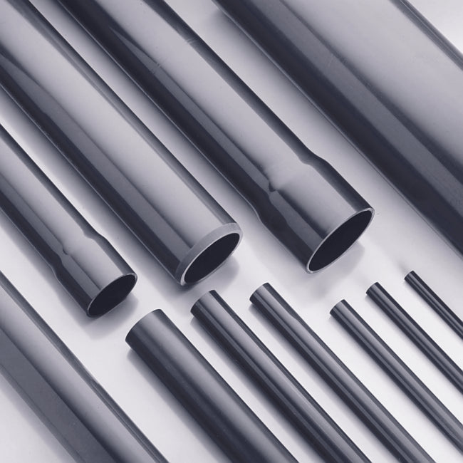 Rohr PVC d 50 x 3,7mm PN 16 (VE 10 x 4m) 800 STK - Pool Me Up