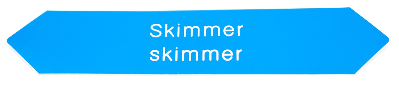 Flussrichtungspfeil "Skimmer/skimmer" - Pool Me Up