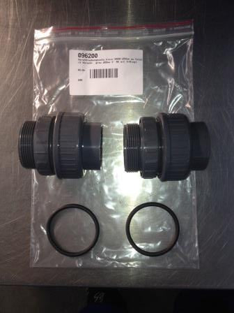 Verschraubungssatz klein DN40/d50mm zu Calplas 2" - Pool Me Up