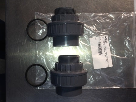 Verschraubungssatz klein DN50/d63mm zu Calplas 2" - Pool Me Up