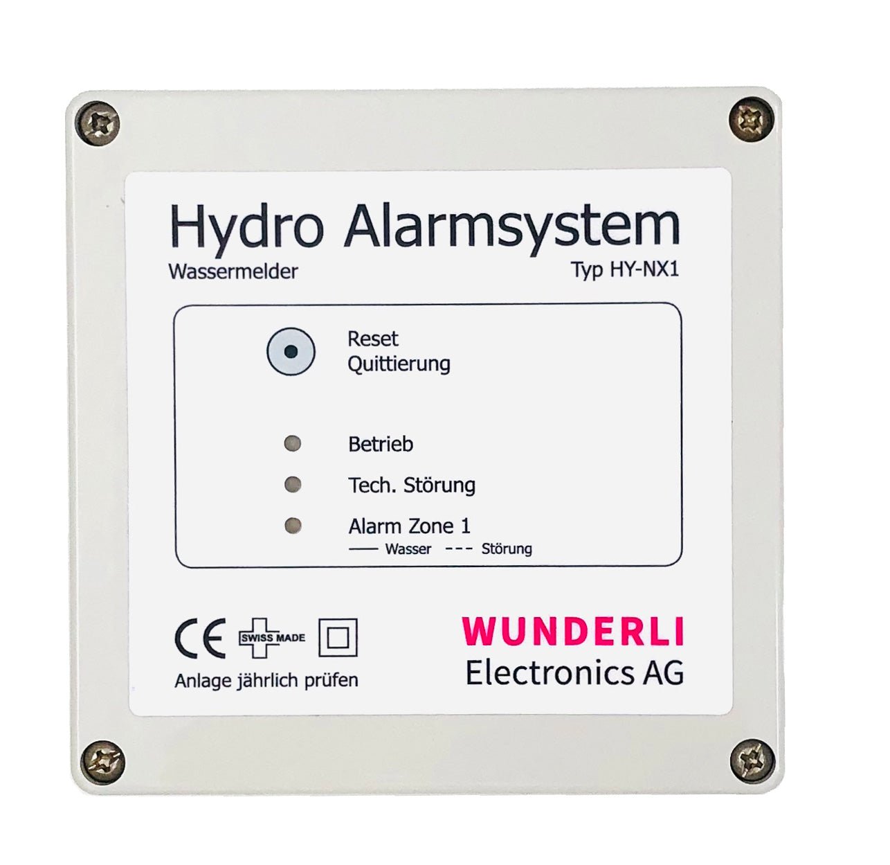 1 - Zonen Wassermelder 230 V HY - NX1 - 081300 - Benutzerdefiniertes Produkt - Pool Me Up