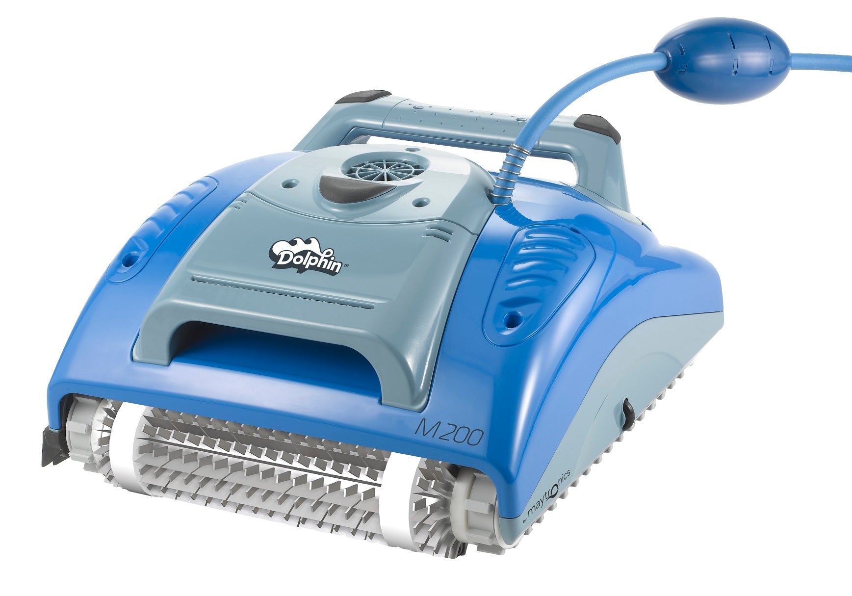 Dolphin M200 mit Kombibürsten und Stand - Pool Me Up