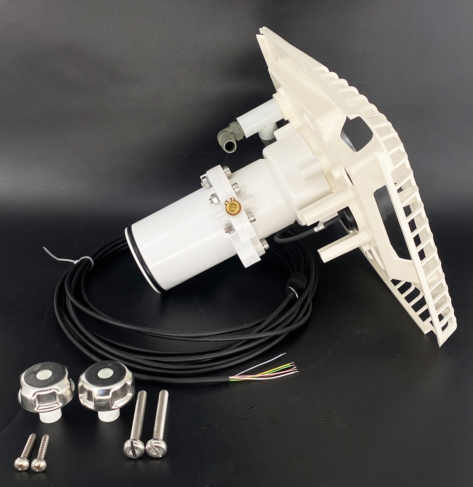 UWE Düsengehäuse m. Piezo Juno Edelstahl - Pool Me Up