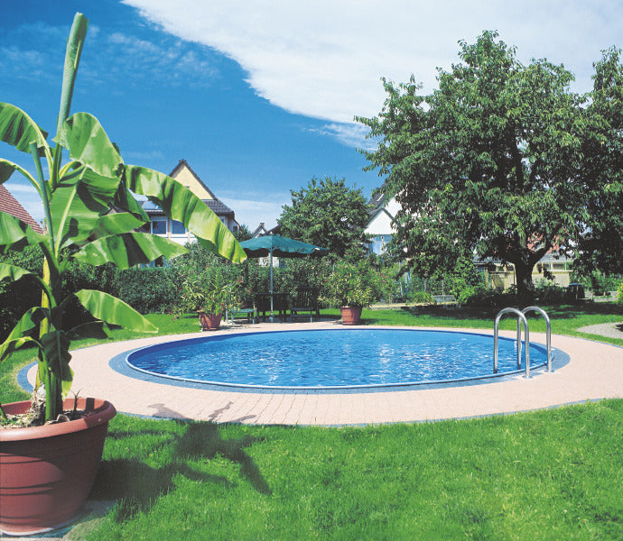 Sunny Pool Rundbecken d 4m x 1,5m Folie 0,6mm blau - Pool Me Up