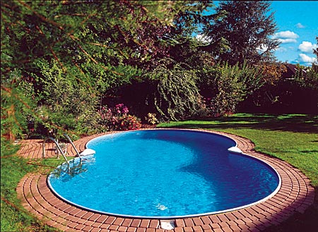 Sunny Pool Achtformbecken 6,25 x 3,60 x 1,20m - Pool Me Up