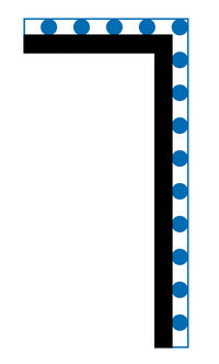Verbundblech, Randabschluss 50 x 10 x 2000mm - Pool Me Up
