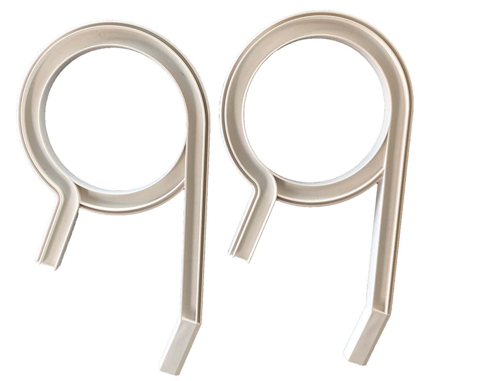 Rampe zu Vogue Kunststoff-Leiter, paarweise - Pool Me Up