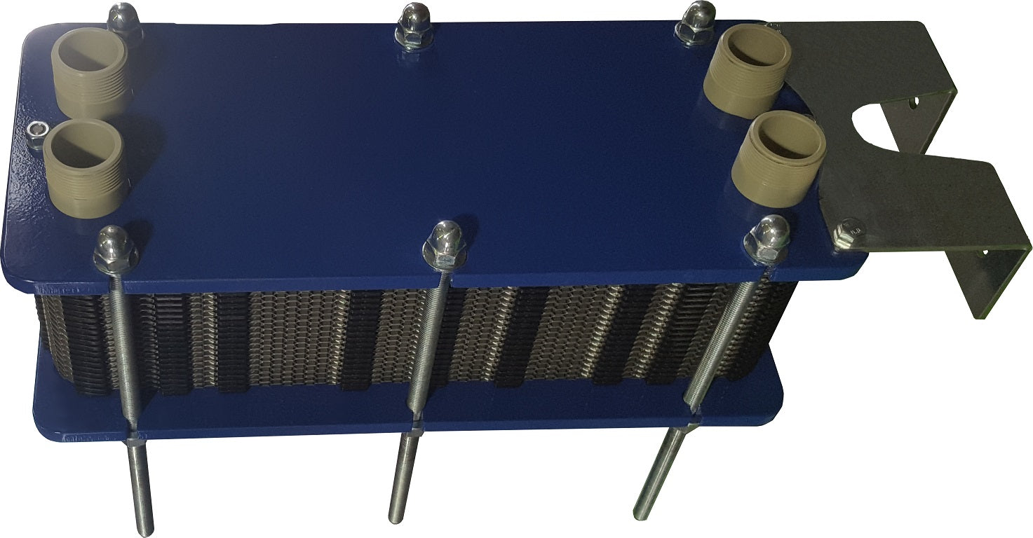 Behncke Plattenwärmetauscher PWT 510 P27 HH 30kW - Pool Me Up