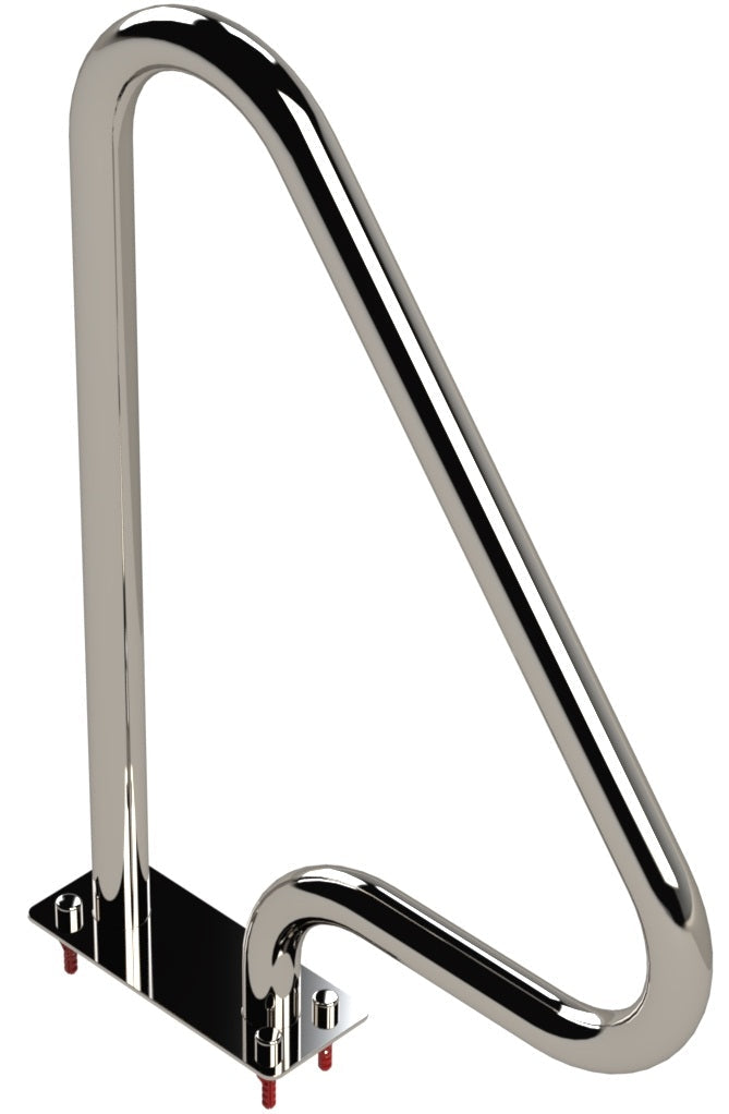 Griffbogen Typ B 750mm 4-Loch-Flansch - Pool Me Up