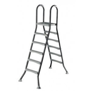 Hochbeckenleiter V2A 1,50/1,50m - Pool Me Up