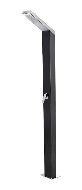 AMA Solardusche SOLARE in Edelstahl V2A 3mm, - Pool Me Up