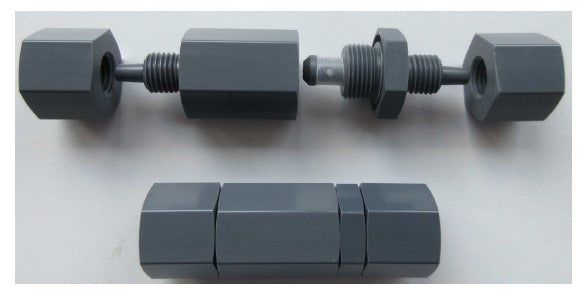 Rückschlagventil PVC mit Schlauchanschluss 6mm - Pool Me Up