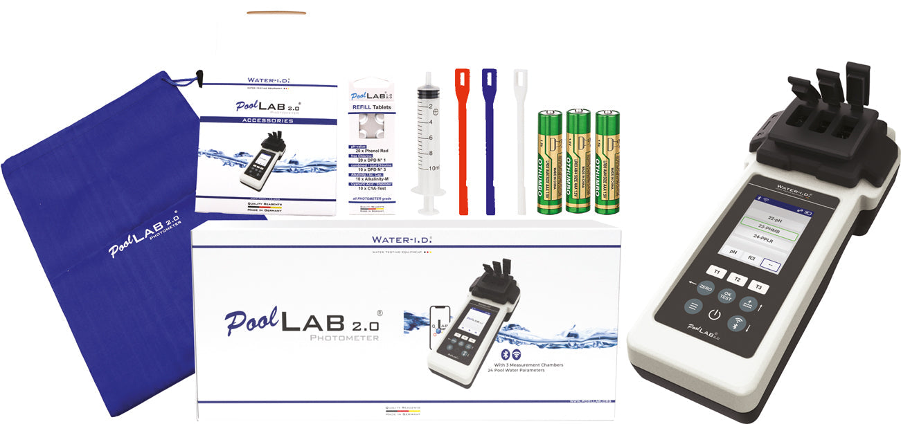 PoolLab 2.0 Photometer Multitest 4 in 1 - Pool Me Up