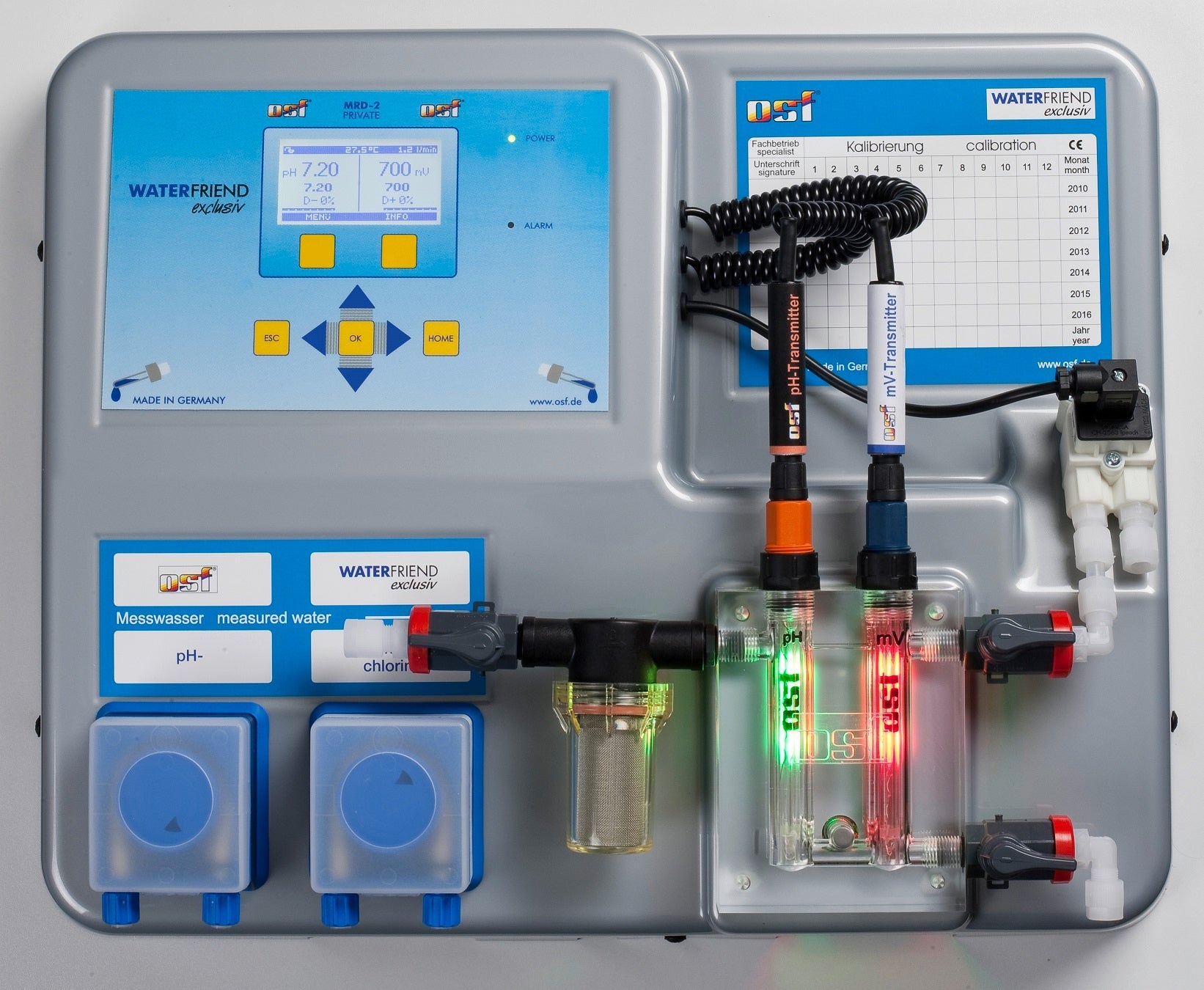 Dosieranlage MRD-2 pH/Redox für private Bäder - Pool Me Up