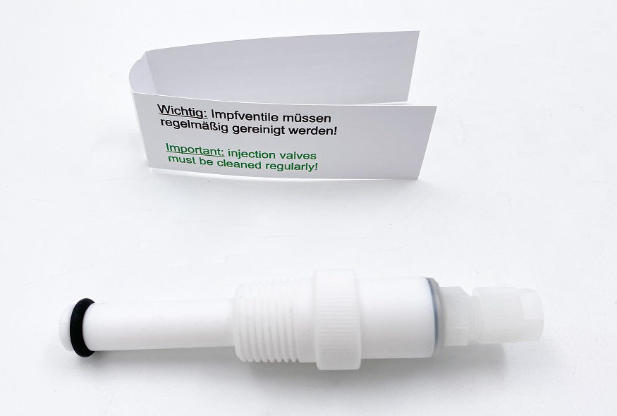 Impfventil 1/2" aus Teflon zu - Pool Me Up