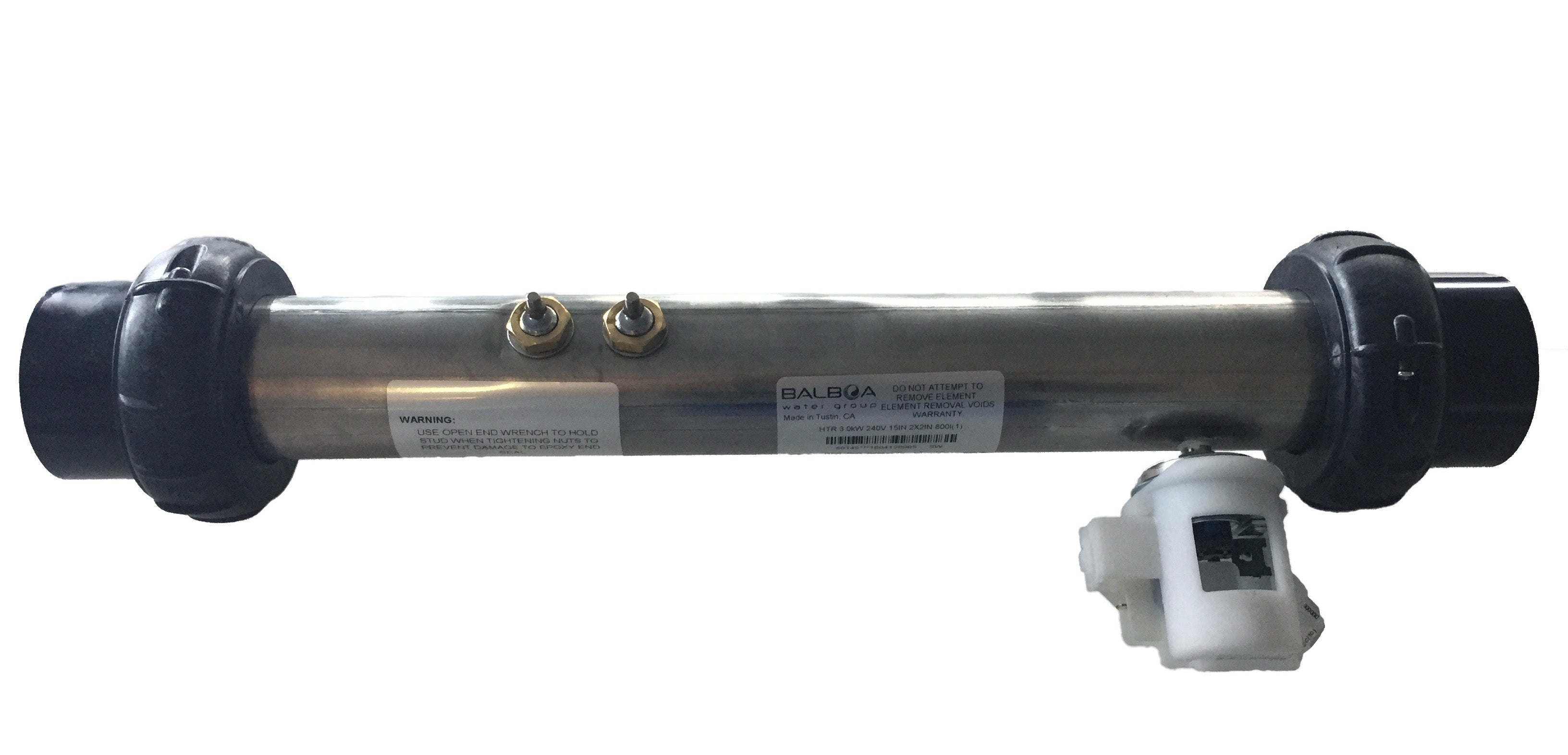 Heizung 3,0 kW 240V 15INCH 2X2INCH 800 Incoloy - Pool Me Up