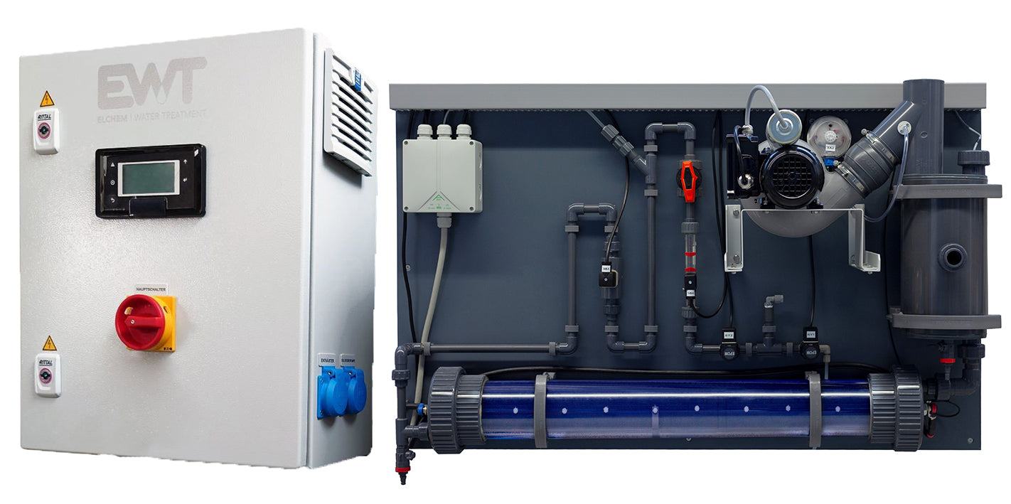 Rohrzellenelektrolyse ECO-a 1000 mit - Pool Me Up