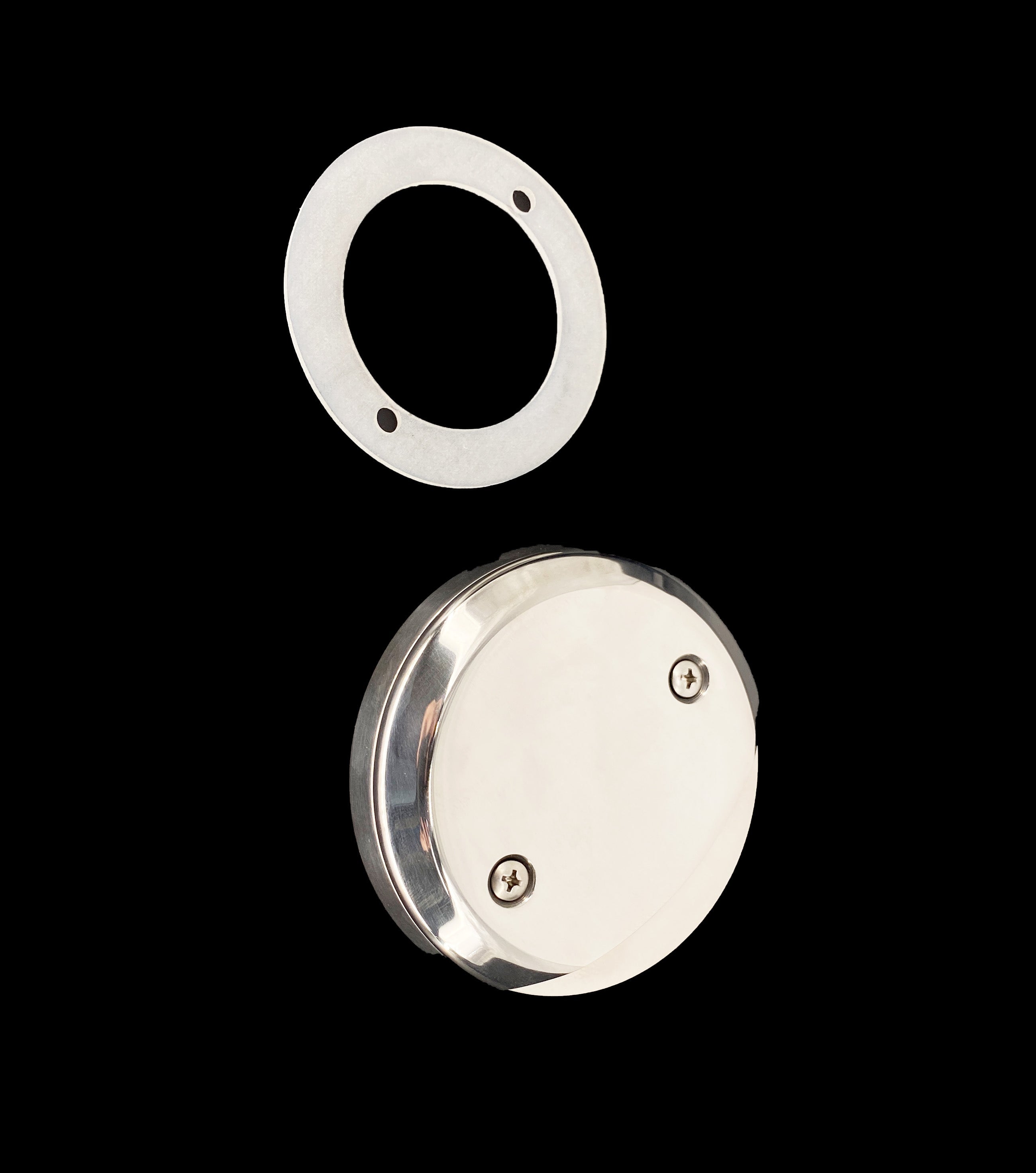 Oberteil zu Einlauf-/Überlaufmuschel in V4A - Pool Me Up