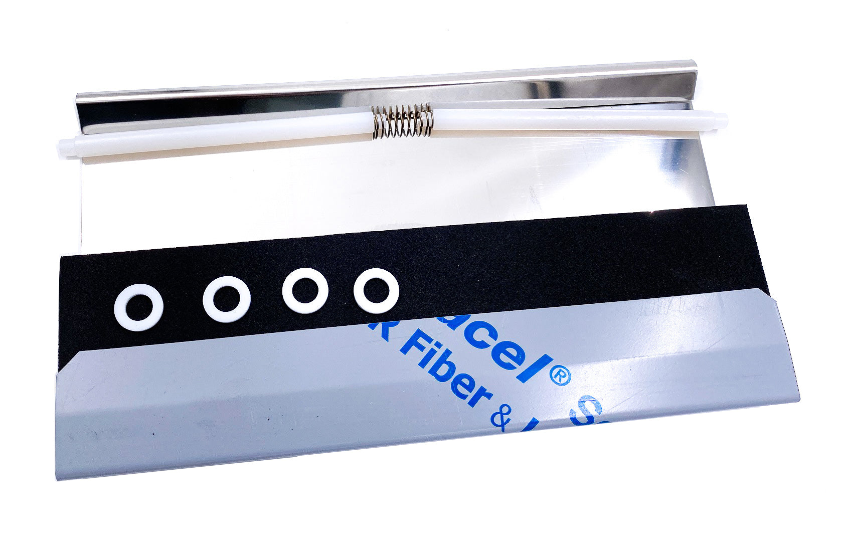 Skimmerklappe aus Edelstahl für GFK-Skimmer - Pool Me Up