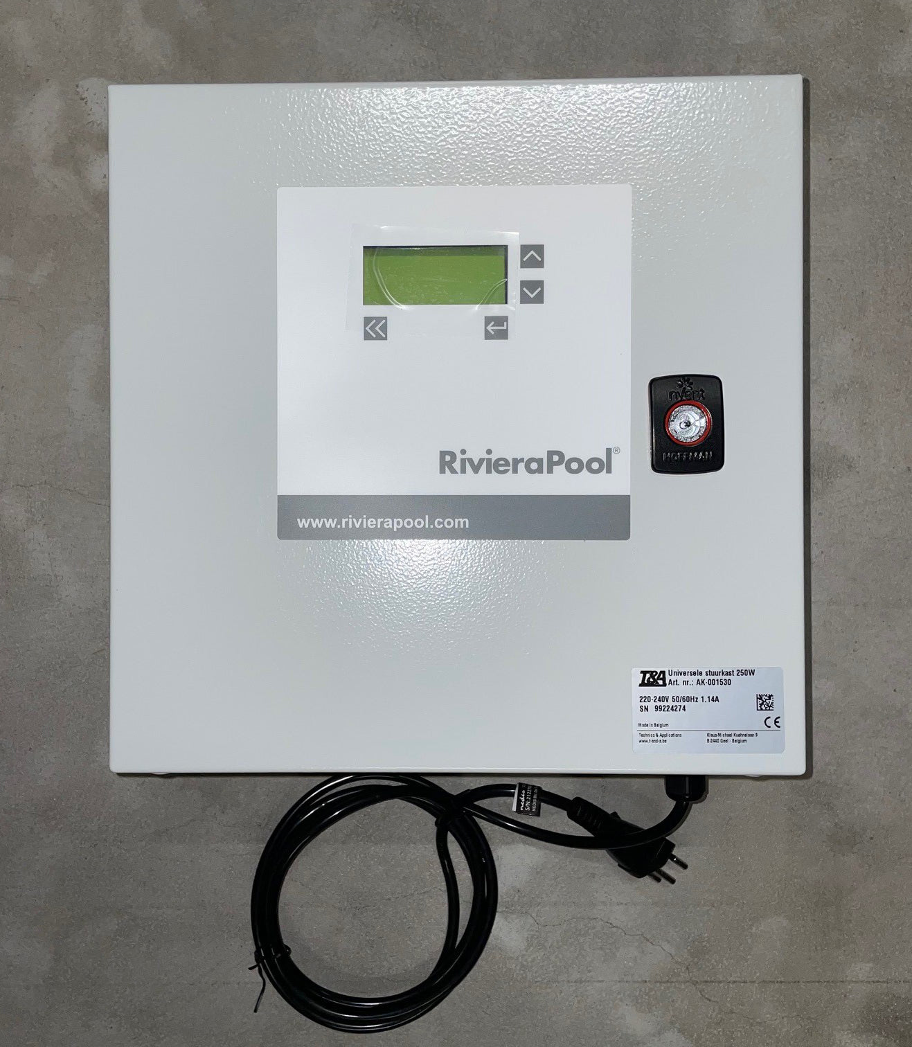 Schaltkasten zu Antrieb Aufrollvorrichtung TAK, - Pool Me Up