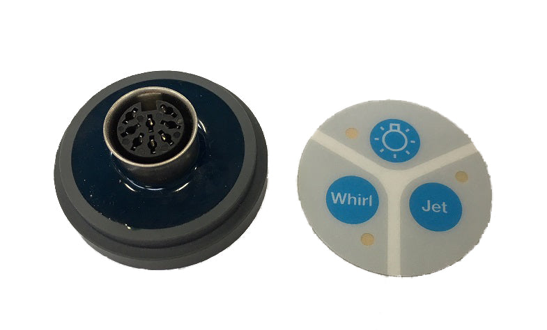 Tastermodul LED mit Dichtung und Steckanschluss - Pool Me Up