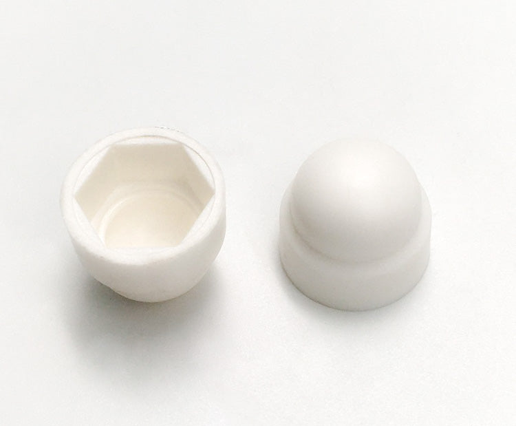 Abdeckkappe, 6-Kt, weiss, Kunststoff - Pool Me Up