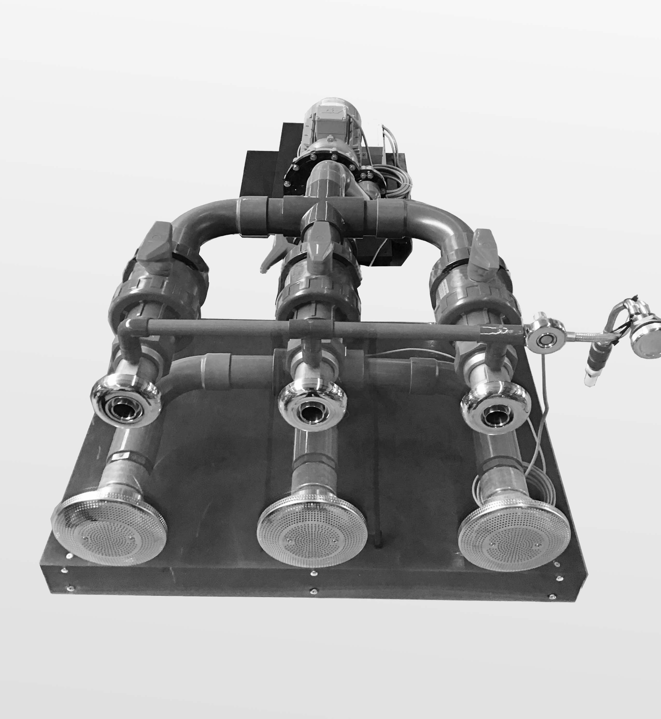 Pumpensatz (grün), 4.0 kW-400V für PT, Trijet, - Pool Me Up