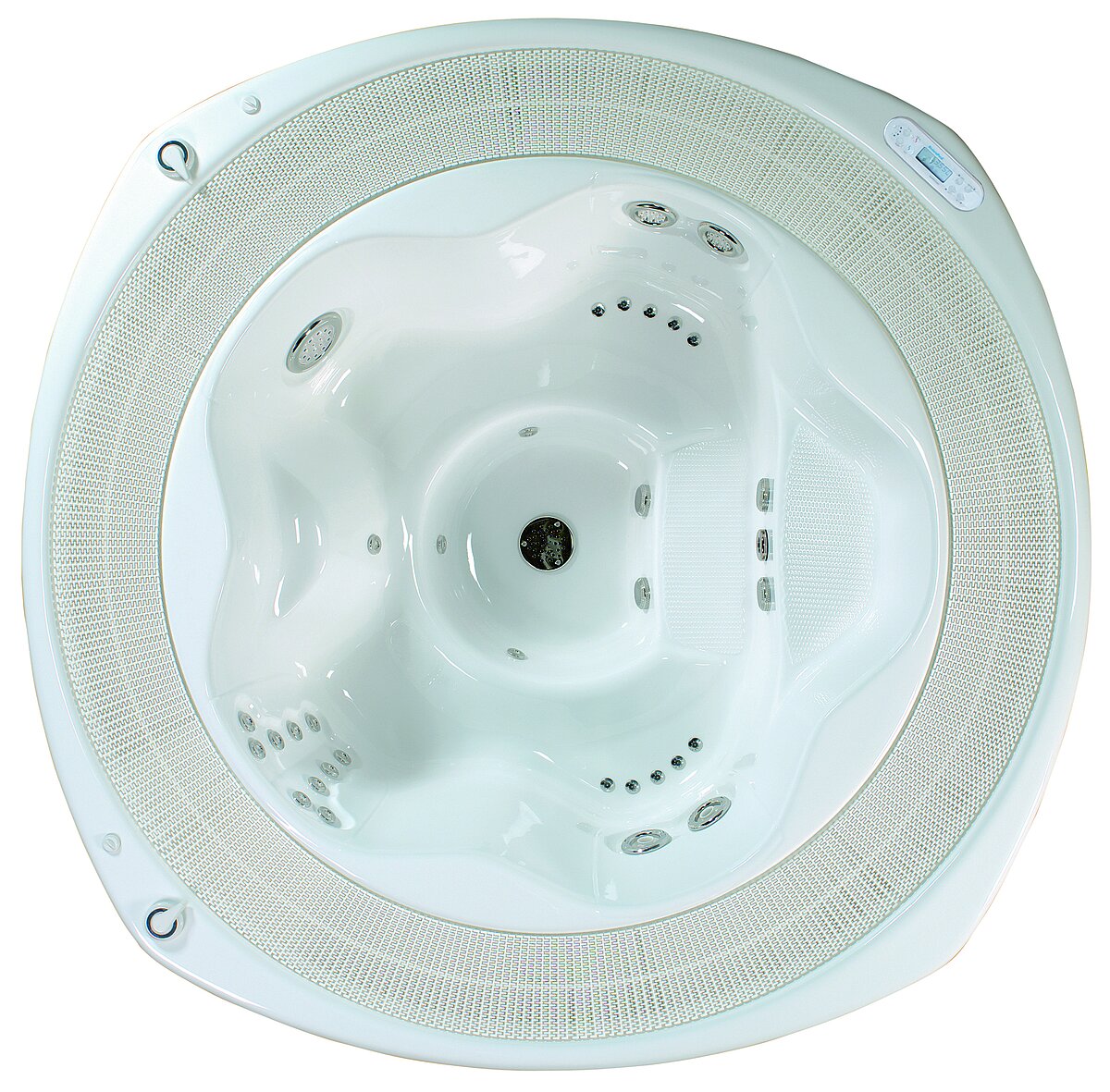 Relaxo 255 Ü, Farbe: limestone, anthrazit - Pool Me Up