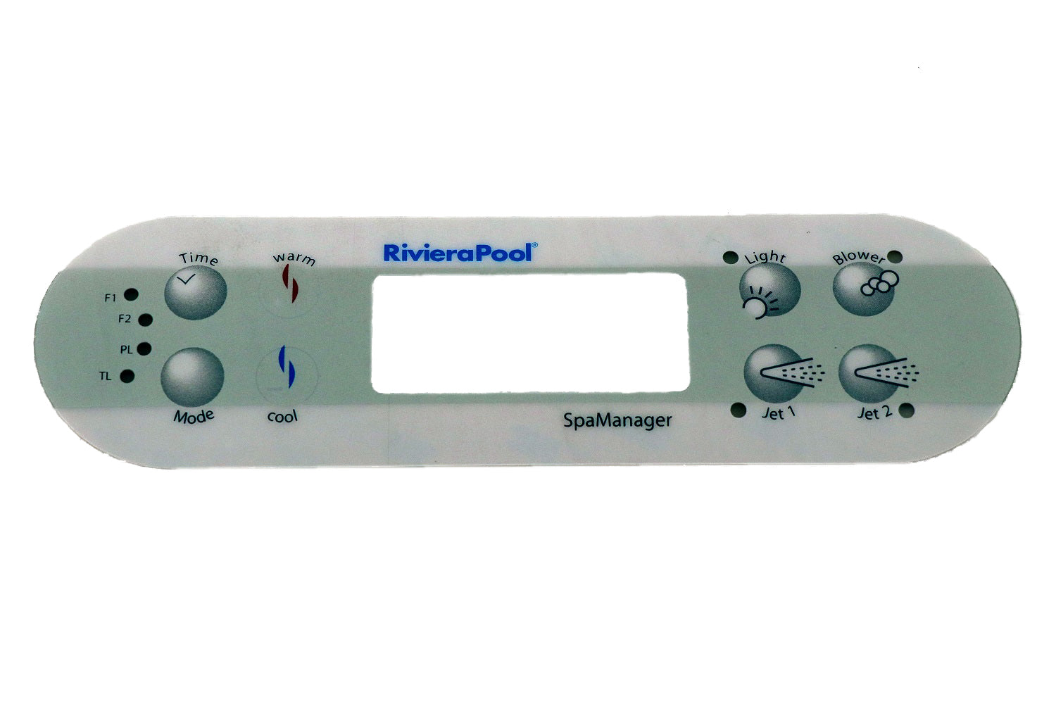 Displayfolie "Isola Spa" zu Panel ML700/600 E8 - Pool Me Up