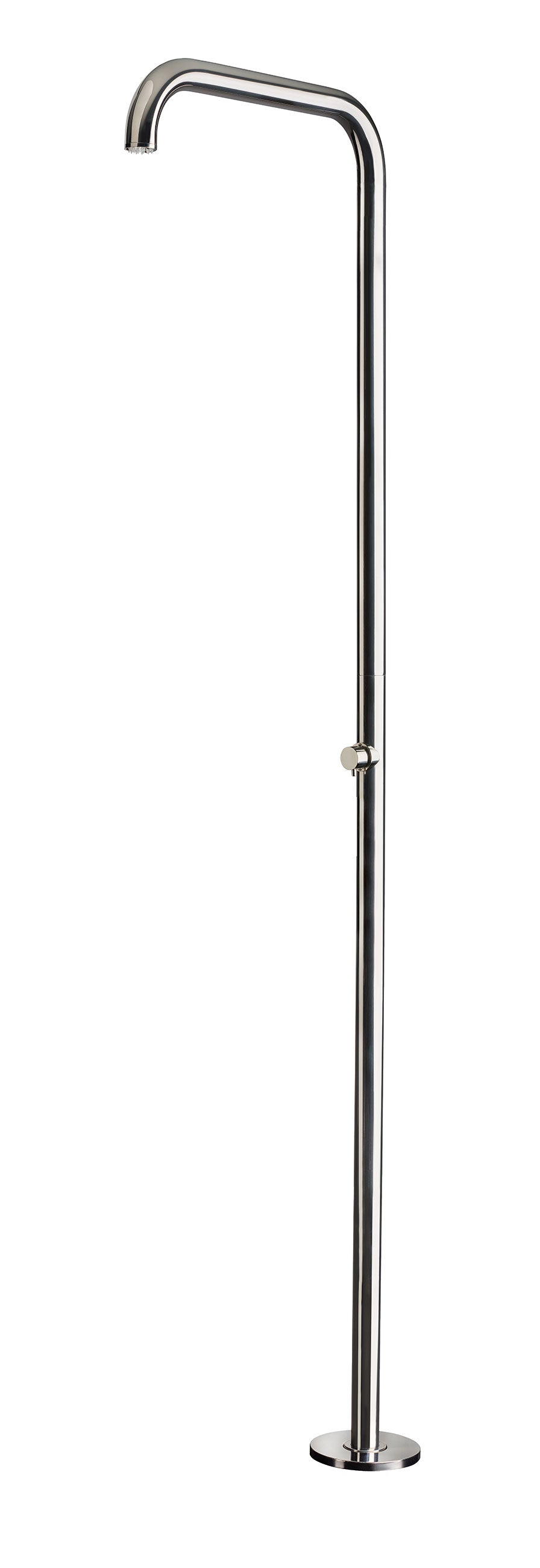 AMA Dusche Aphrodite kalt/warm in Edelstahl - Pool Me Up