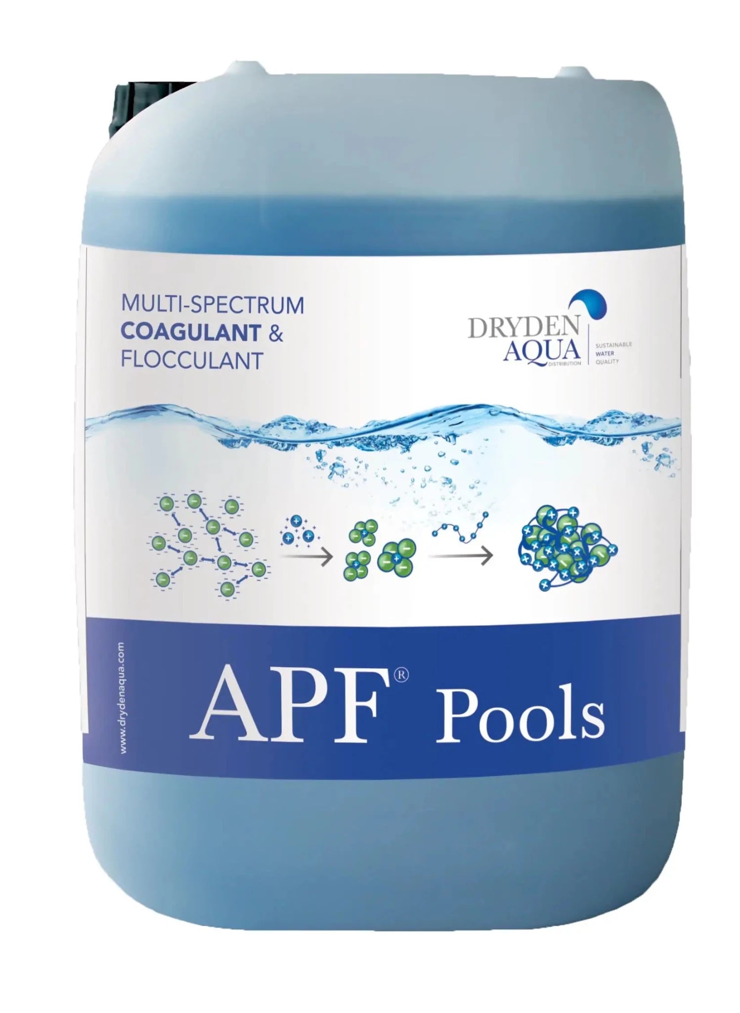 APF Pool 20 l / 22kg All Poly Floc Hoch effizientes Koagulations - und Flockungsmittel - Pool Me Up0240355060283050272