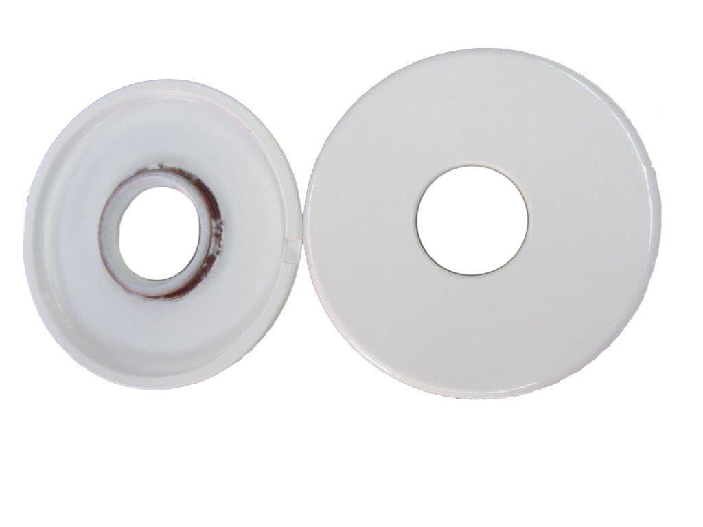 Allfit Düsen - Abdeckrosette flach weiss rilsan - 071-052 - Benutzerdefiniertes Produkt - Pool Me Up
