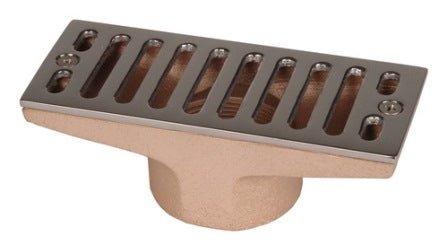 Allfit Rinnenablauf Rotguss 160x65mm senkrechter - 071132 - Benutzerdefiniertes Produkt - Pool Me Up