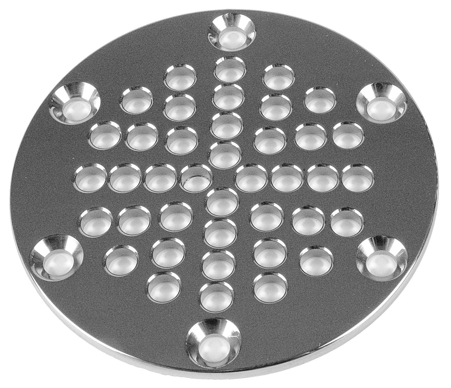 Allfit Rost d 108mm NiSn zu Rinnensteinfitting - 071-010 - Benutzerdefiniertes Produkt - Pool Me Up